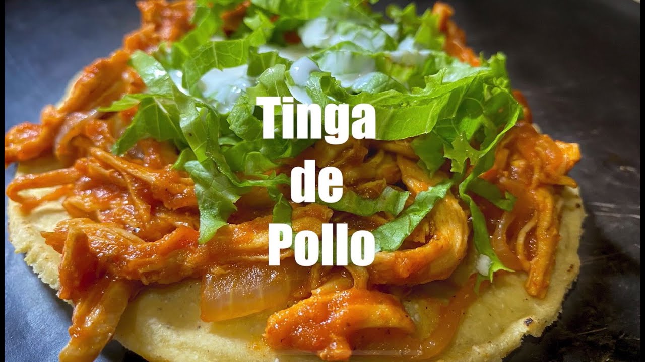 ✅ TINGA DE POLLO | Como hacer TINGA de POLLO con CHIPOTLE receta [FÁCIL] 😋👌