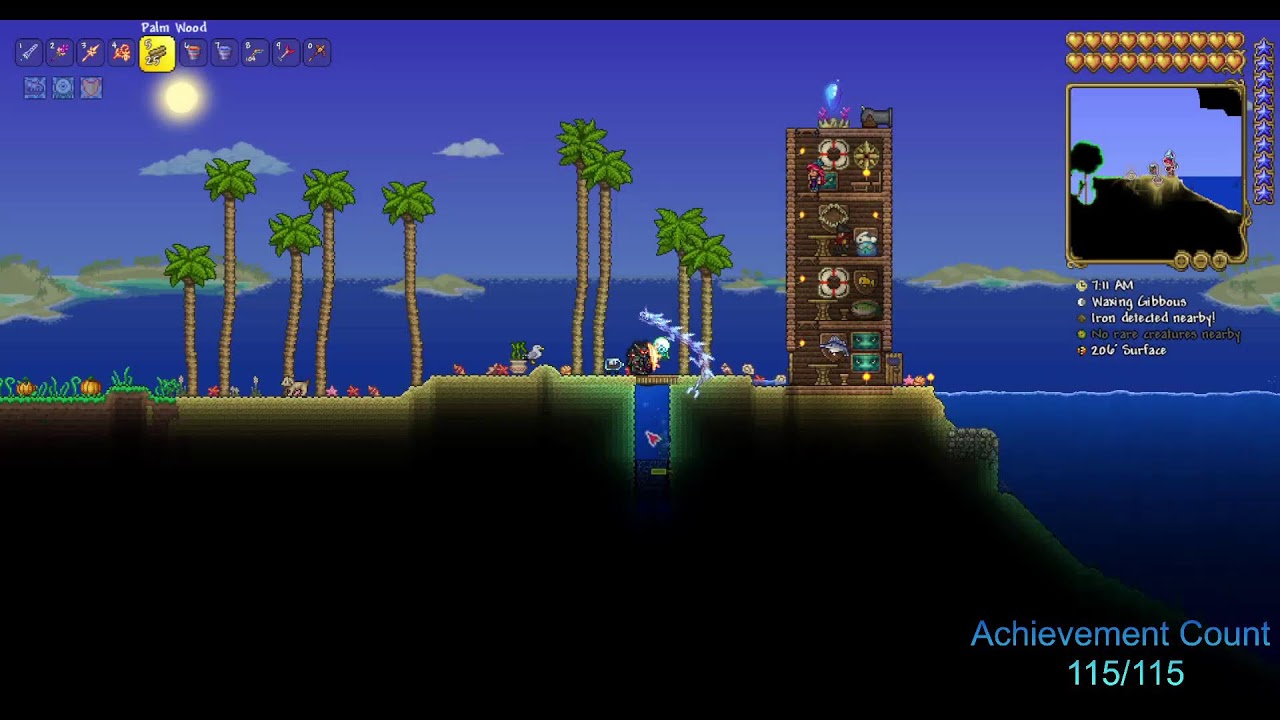 The Final Grind of Terraria All Achievements