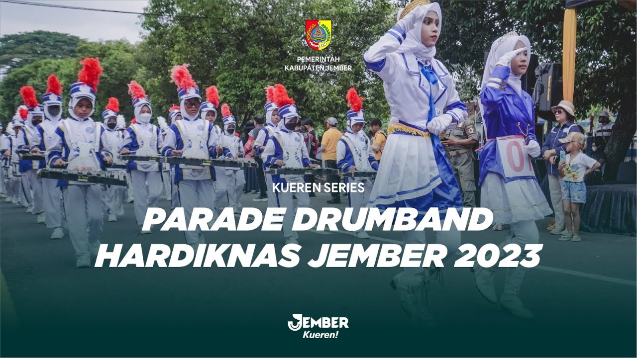 JEMBER KUEREN - Parade Drumband Hardiknas Jember 2023