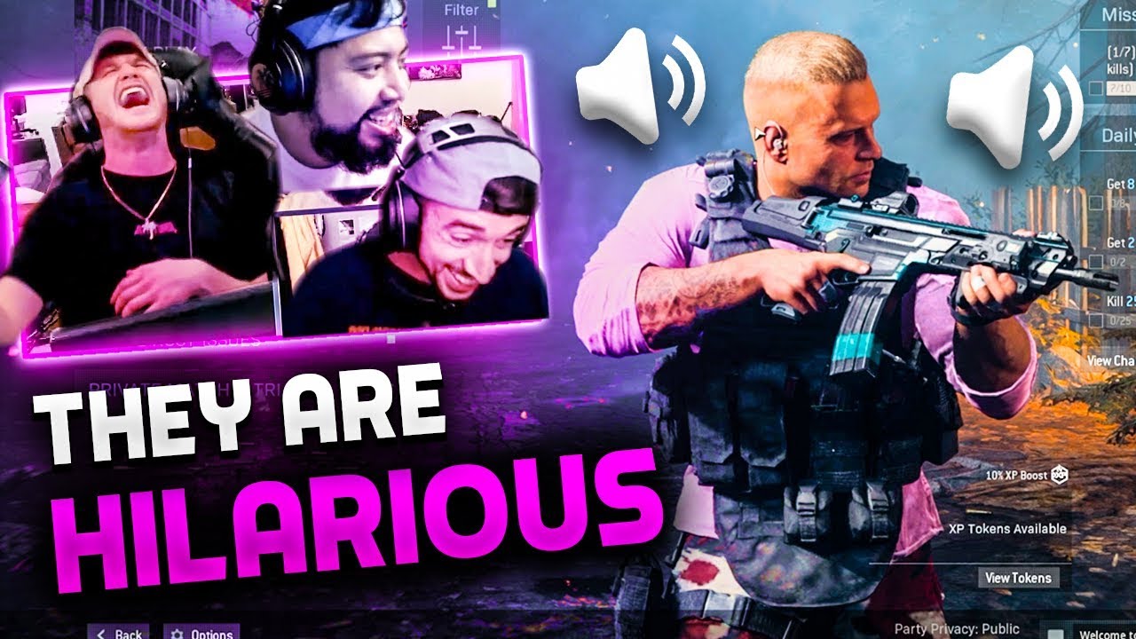 The *FUNNIEST* TEAM we've EVER played in MODERN WARFARE!!