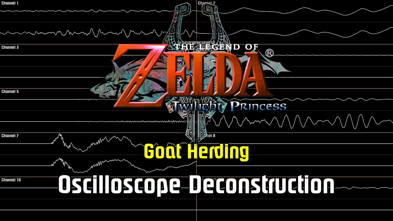 The Legend of Zelda: Twilight Princess - Goat Herding [Oscilloscope Deconstruction]