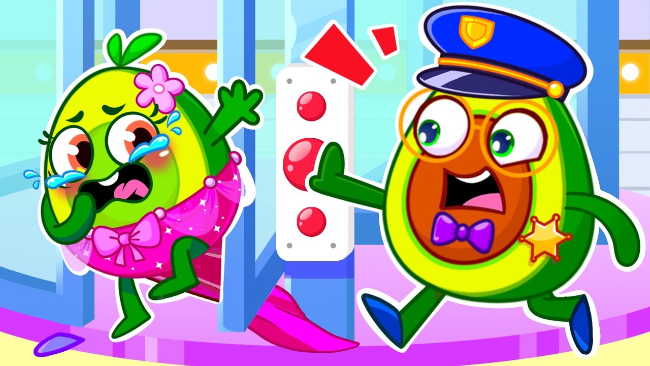 Don't Play With Revolving Door | Safety In The Mall | Kids' Songs and Nursery Rhymes
