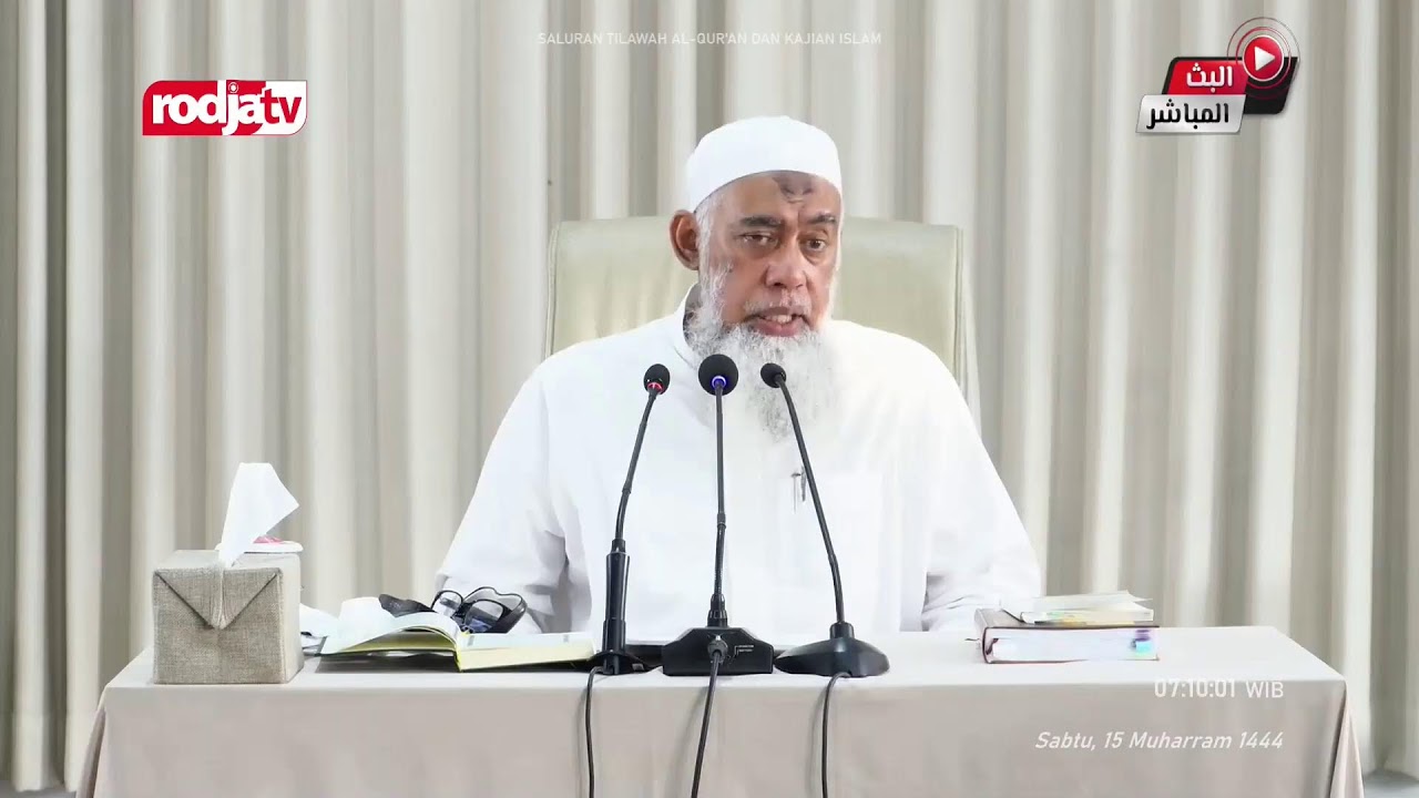[LIVE] Ustadz Yazid bin Abdul Qadir Jawas _ Syarah 'Aqidah Ahlussunnah wal Jama'ah.