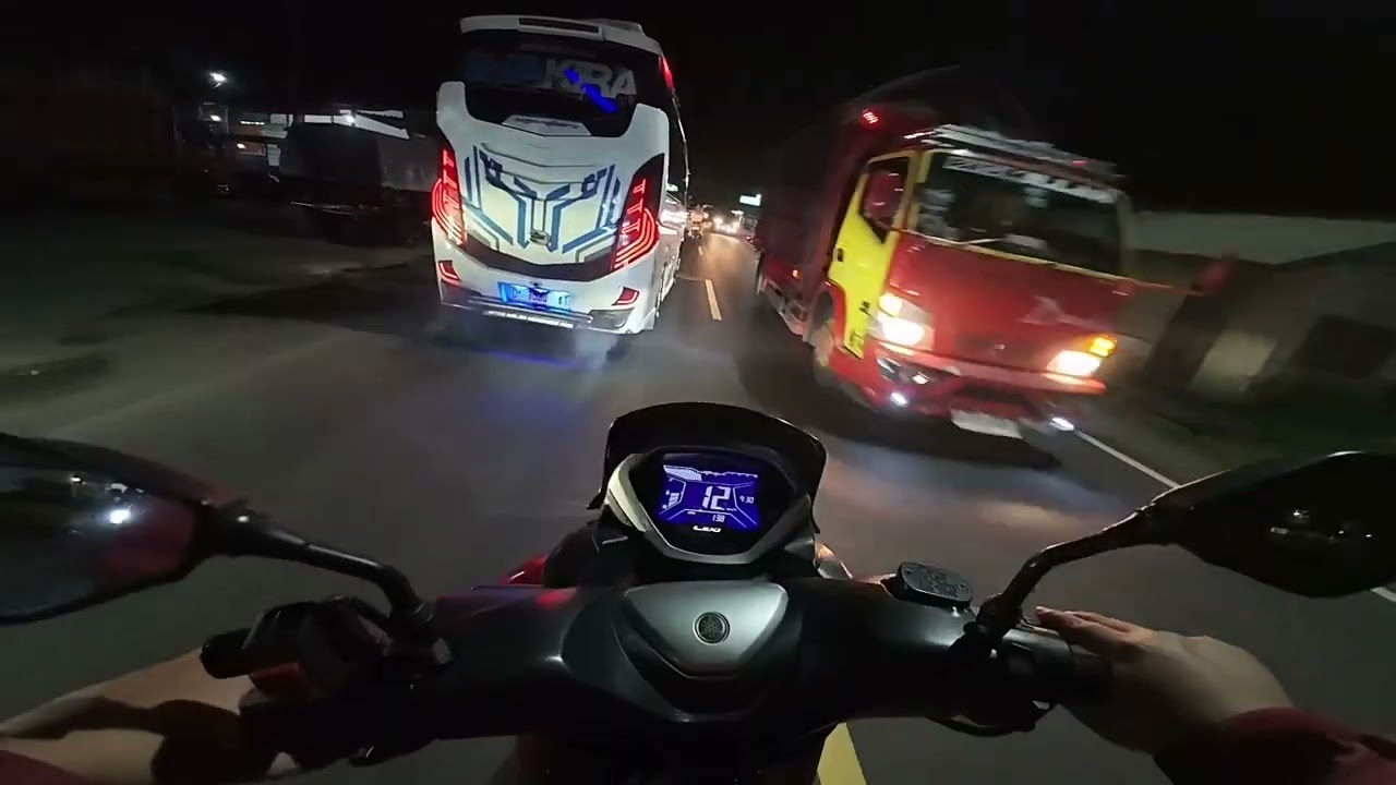 MOTORAN MALAM AJA NGUKUR JALANAN PROVINSI | SEBELUM LIBUR PANJANG NATAL DAN TAHUN BARU