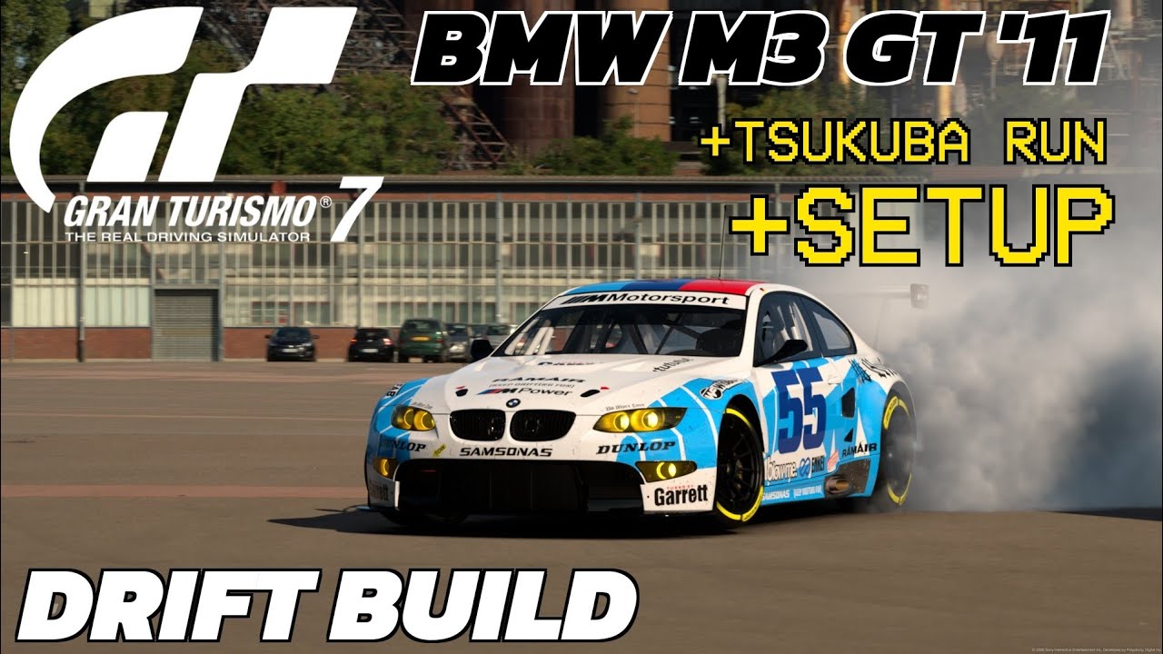 BMW M3 GT '11 Drift Tune Setup Gran Turismo 7