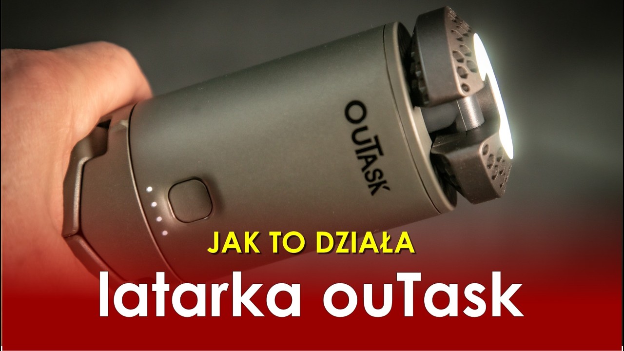 Off-Roadowa latarka od ouTask. Jak to działa? Jakie ma funkcje. Czy jest użyteczna na biwak