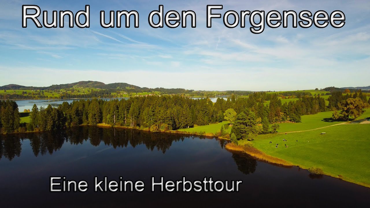 🌞 Radtour rund um den Forggensee - Eine Herbstrunde