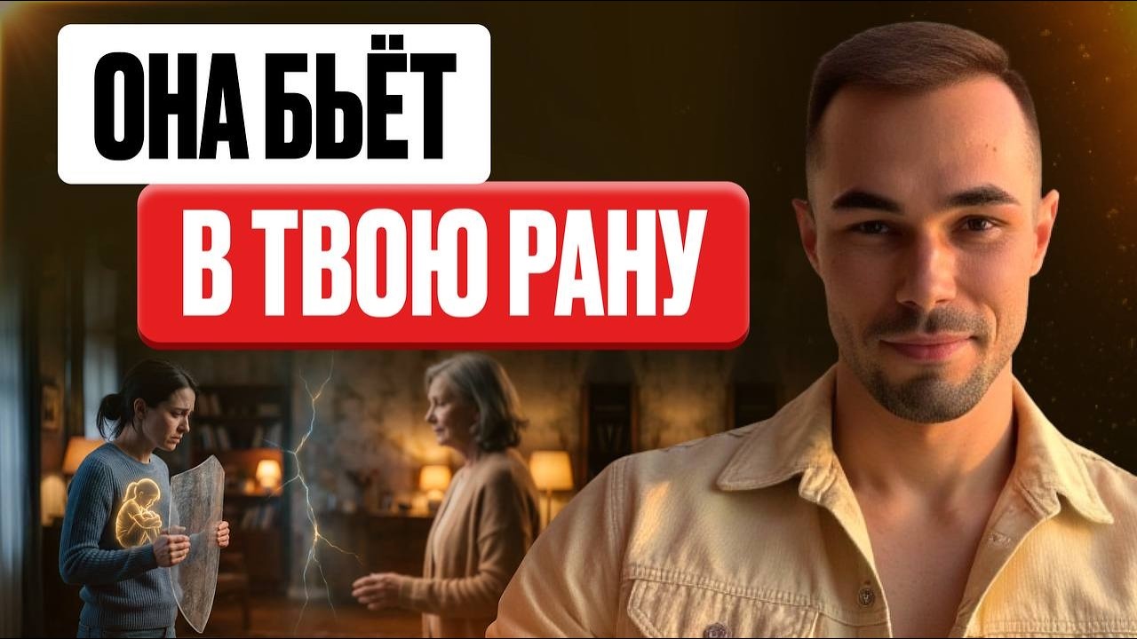 Мама обвиняет - и тебе больно? Ты воюешь не с ней, а со своей раной