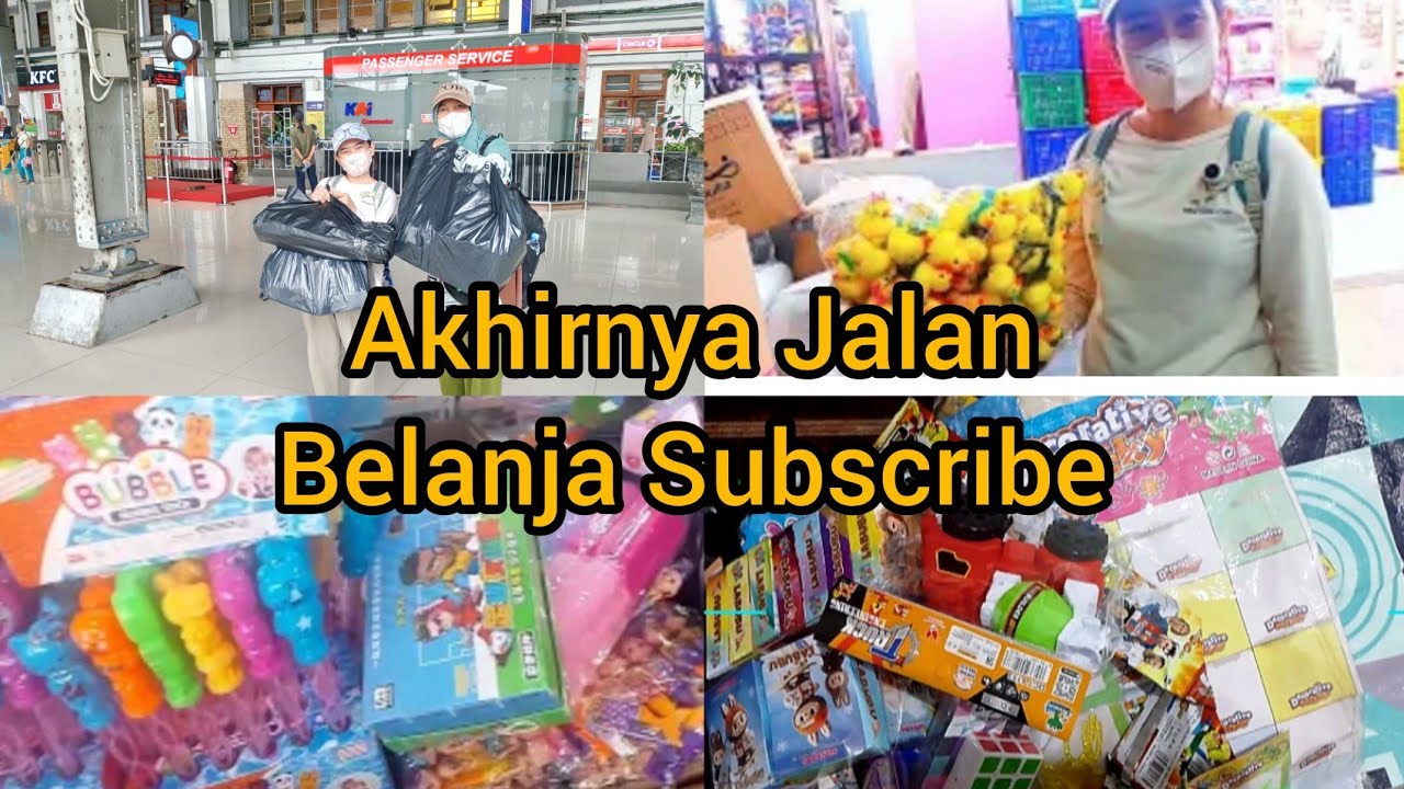 Pertama Kali Subscribe bscribe ikut Belanja ke Asemka 