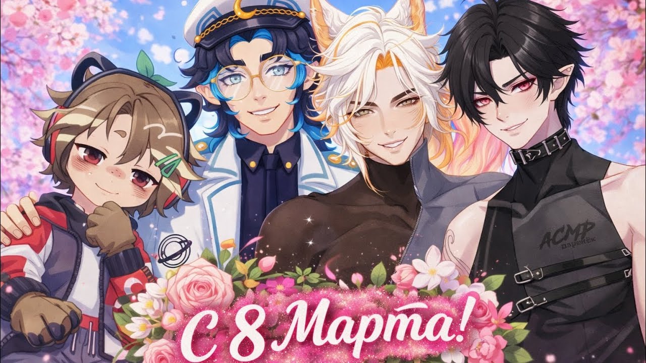 С 8 марта!