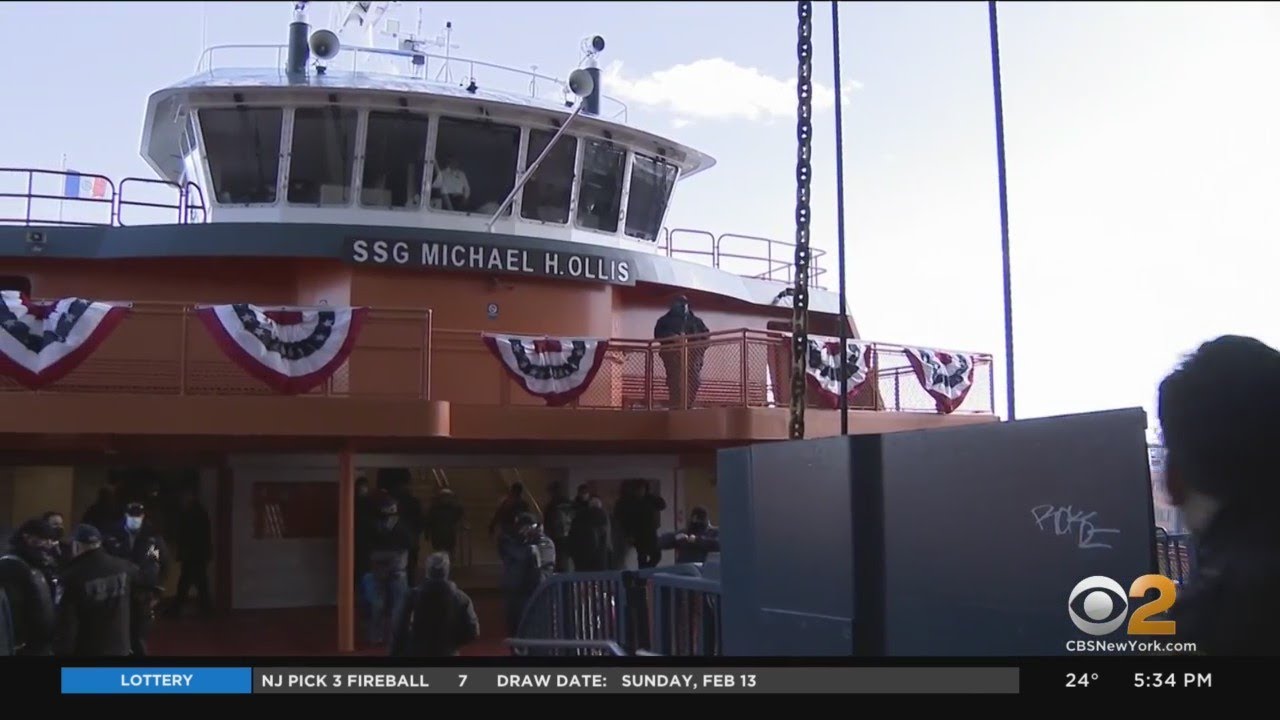 Newest Staten Island Ferry Honors Service Of Army Sergeant Michael Ollis