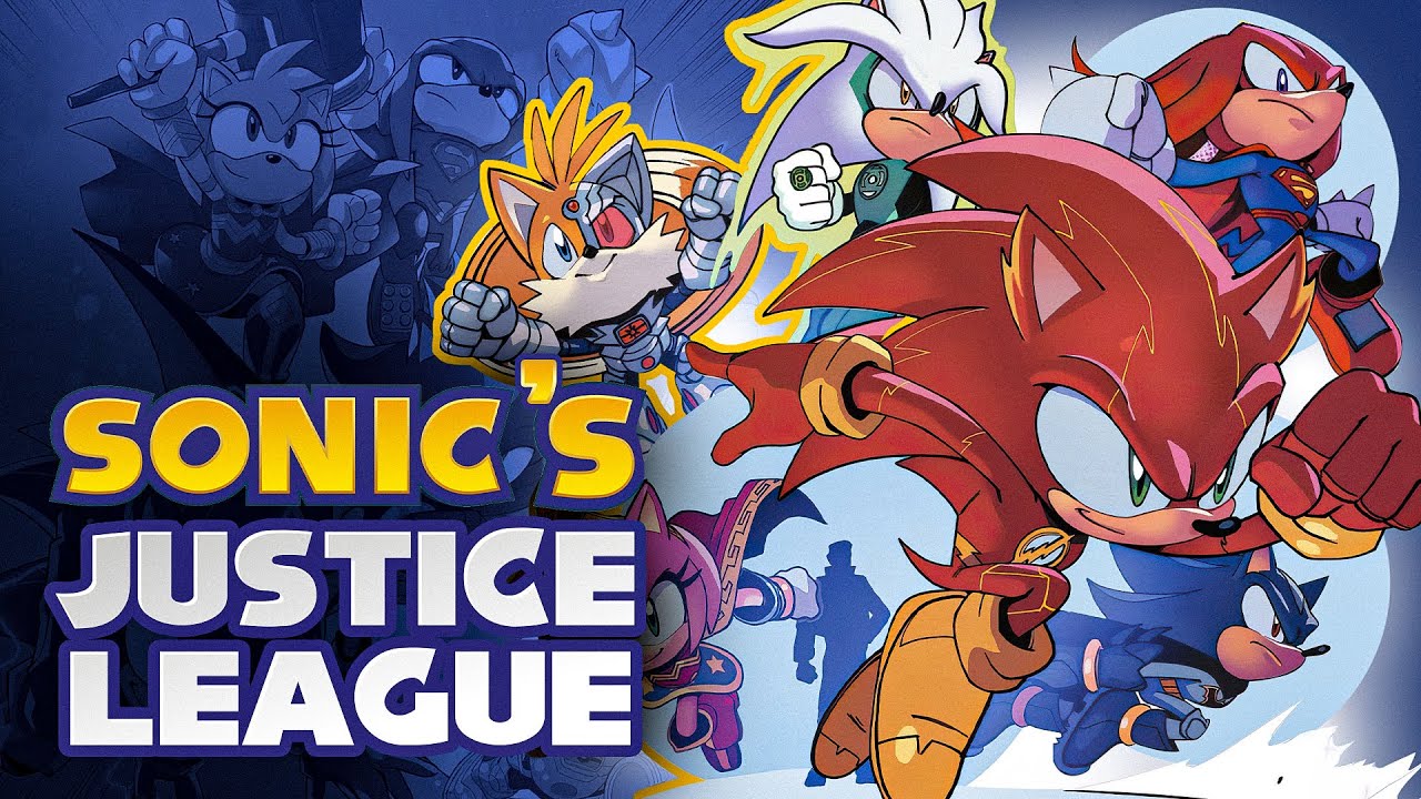 Sonic Forms His Own Justice League | DC X Sonic