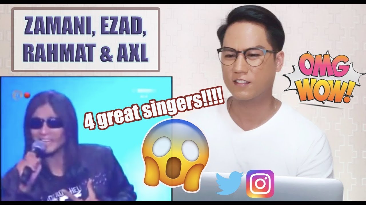 AIM18 Zamani, Ezad, Rahmat and Axl | REACTION