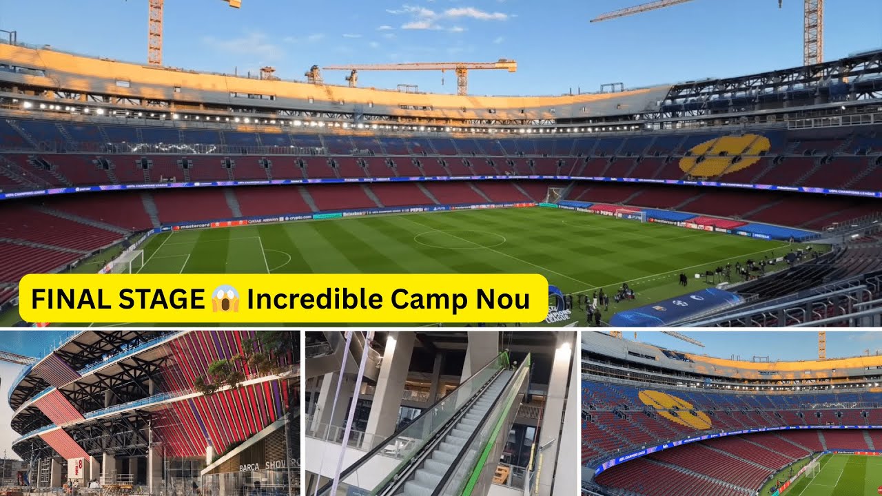 Camp Nou Transformation SHOCKING Progress 😱 | Today’s Construction Will Surprise You
