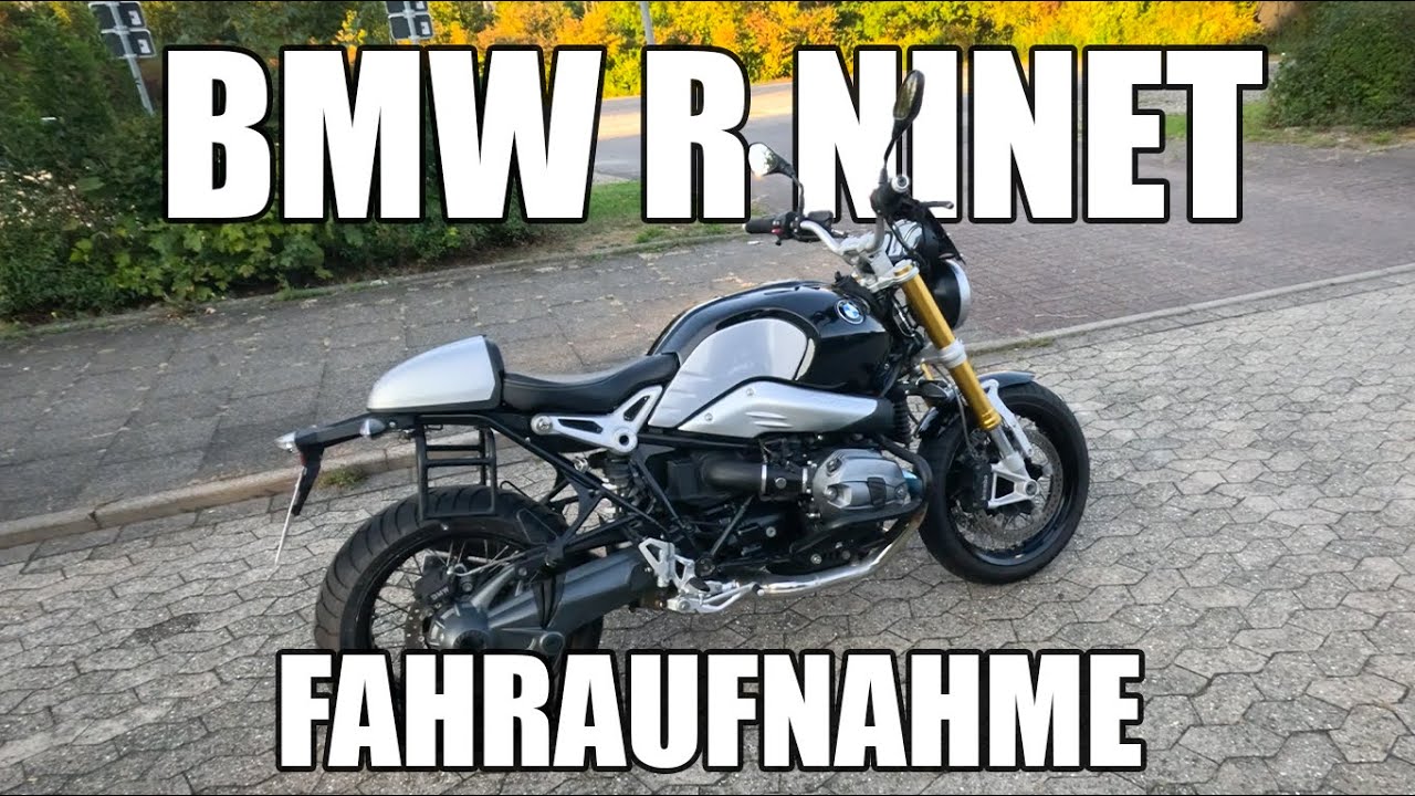 BMW R Nine T - Fahraufnahme
