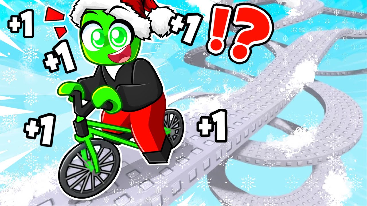 CO SEKUNDĘ DOSTAJĘ +1 DO SZYBKOŚCI ROWERU w Roblox!