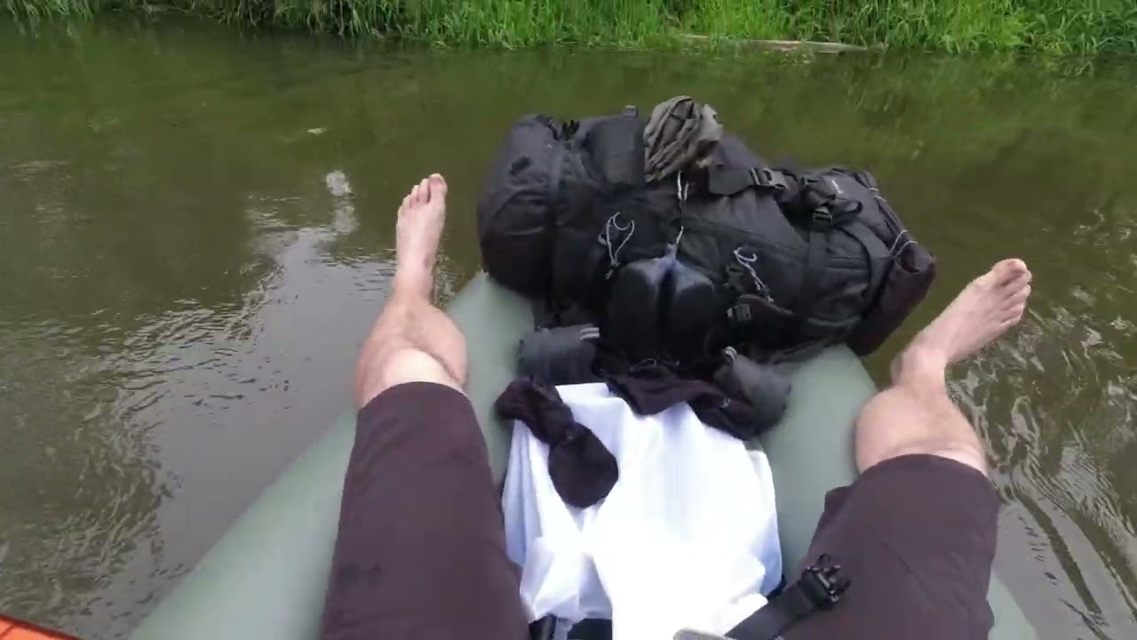 Warta packraftem dzień 2
