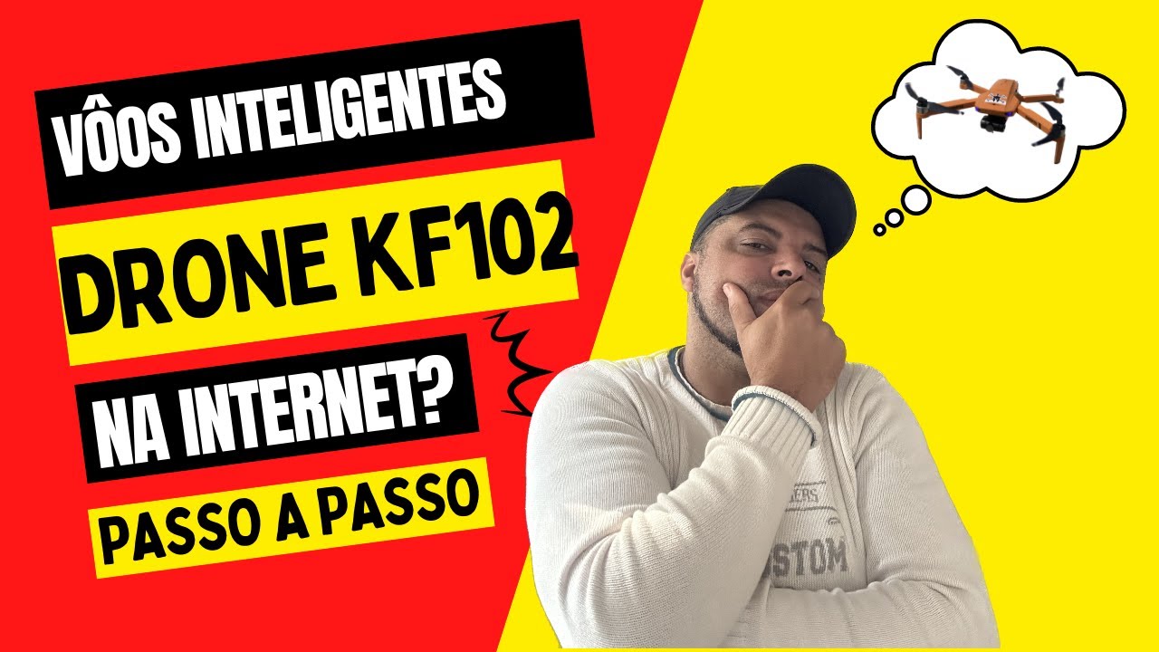 Drone KF102 - Colocando a Teoria na Pratica Vôos Inteligentes veja o que Aconteceu?
