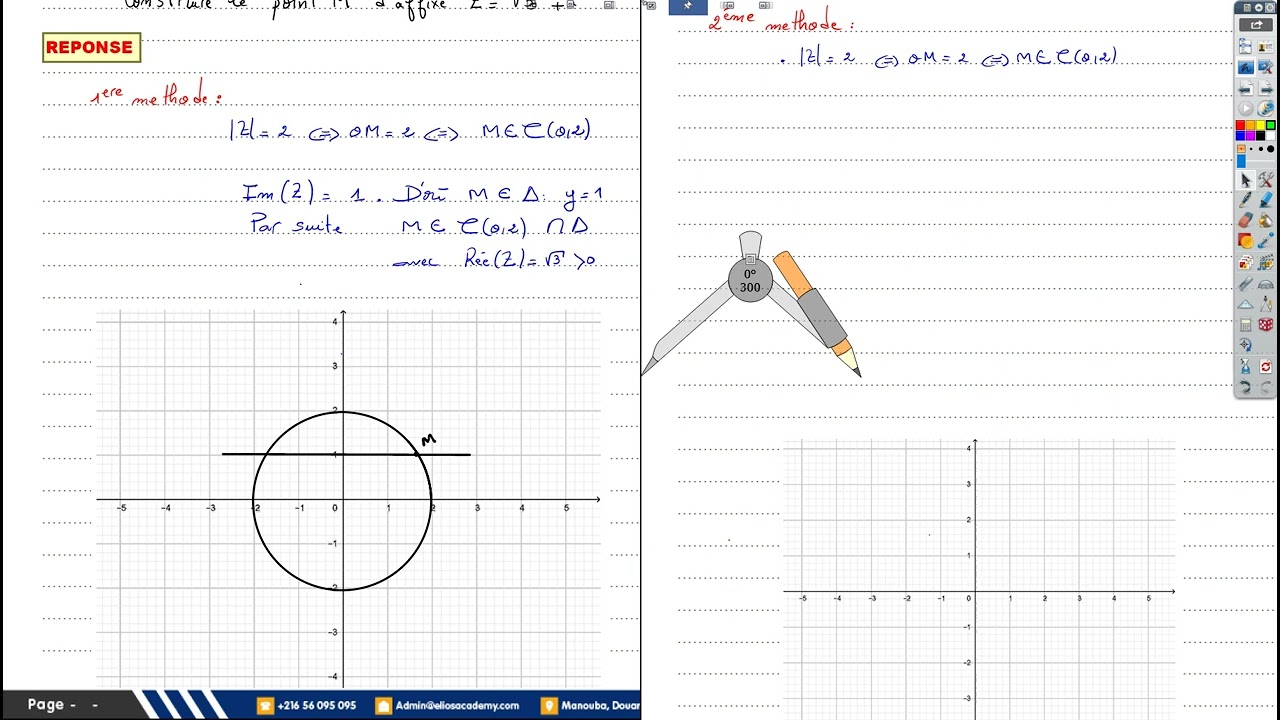 10_Nombres Complexes : construction d'un point