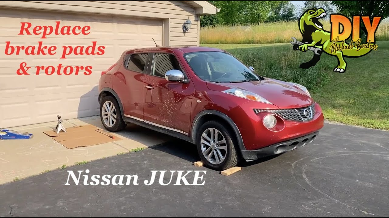 How to change Nissan Juke brake pads & rotors