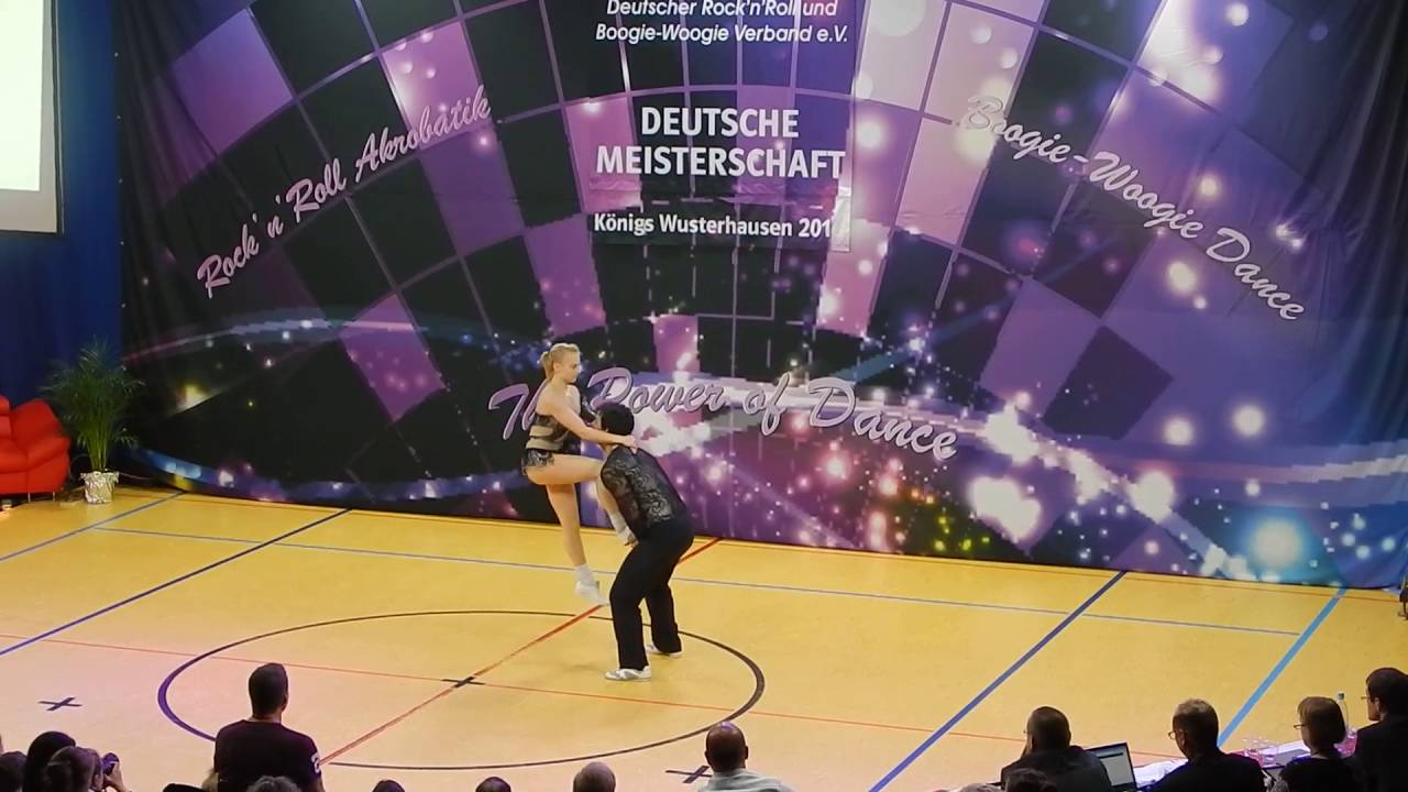 Michelle Uhl - Tobias Bludau, DM Rock´n´Roll 2016, A-Klasse, Akrobatik