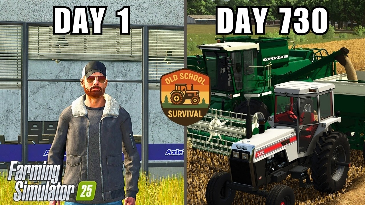 I Tried Farming Like It&rsquo;s 1975 for 2 Years &ndash; FS25 Challenge