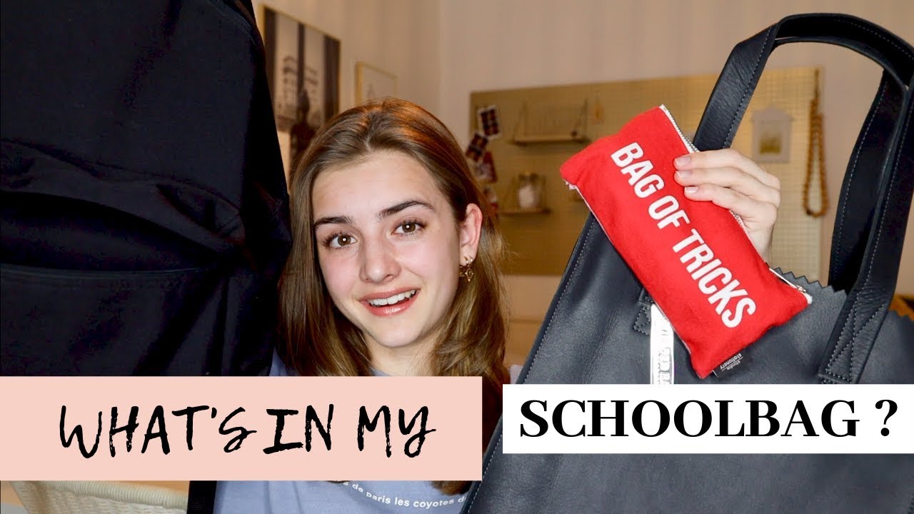 WHAT'S IN MY SCHOOLBAG? | R O S A L I E