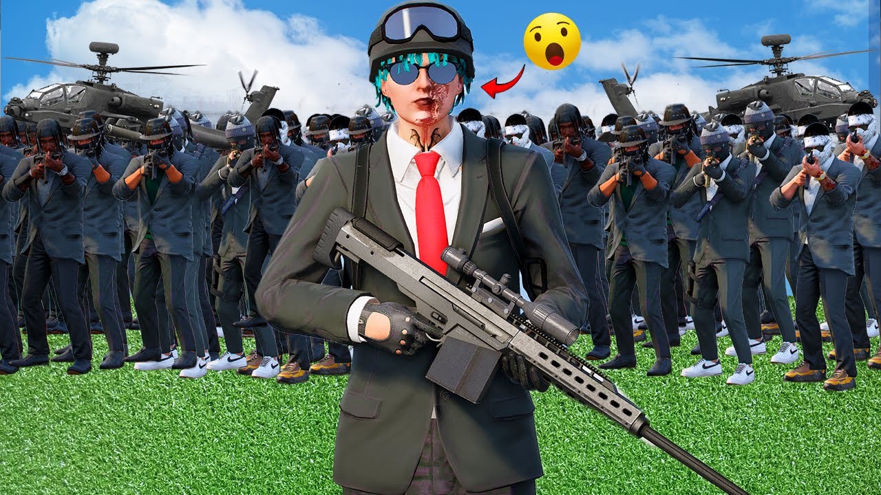 24 JAM MENJADI HITMAN MELAWAN MAFIA DI GTA 5 ROLEPLAY