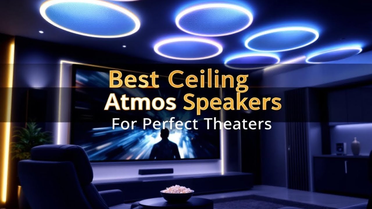 5 Best Ceiling Atmos Speakers for Perfect Home Theaters