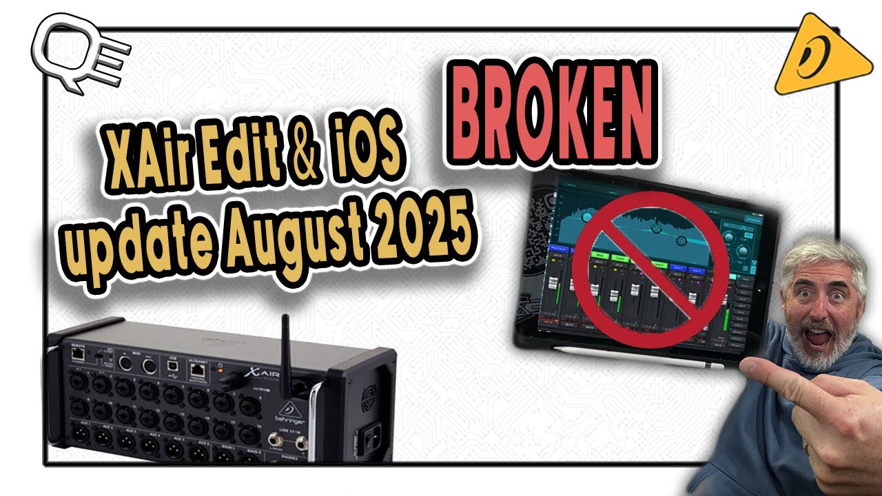 XAir / MX-Mix / iOS: Update August 2025