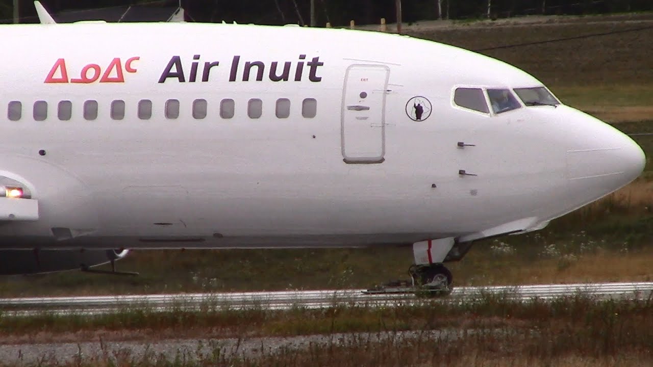 Air Inuit | Boeing 737-200 landing & take-off | C-GAIG | Val-d'Or (CYVO)