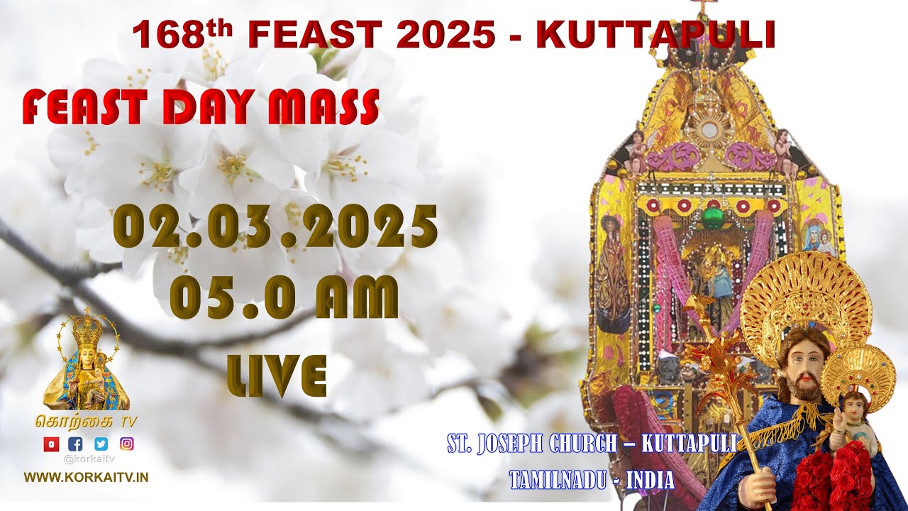 FEAST MASS - 02.03.2025 – 05.30 AM