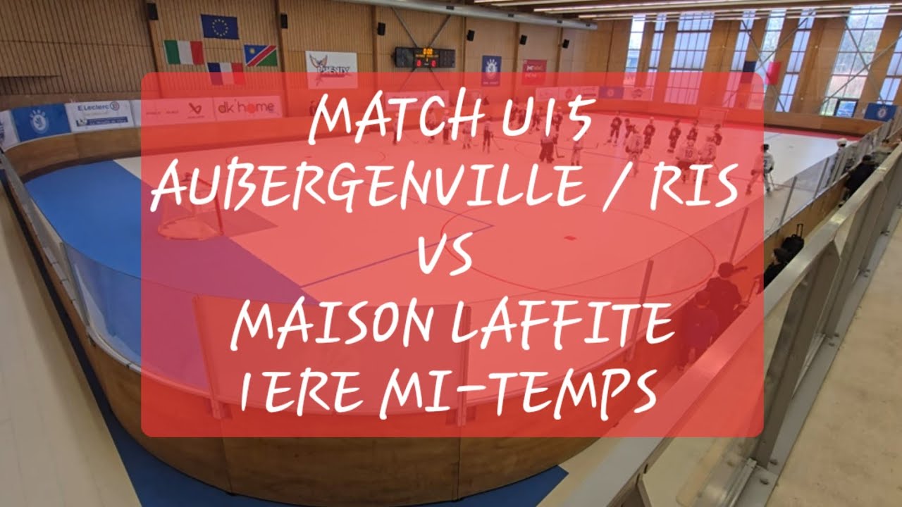 Match U15 - Aubergenville / Ris VS Maison Laffite - 1ere mi-temps. 