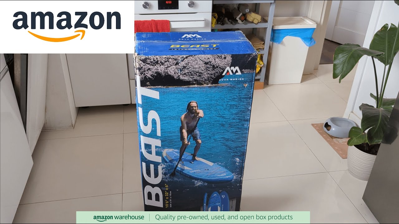 Amazon Warehouse - Stan zadawalający PL | Unboxing paddleboard AquaMarina Beast Acceptable condition