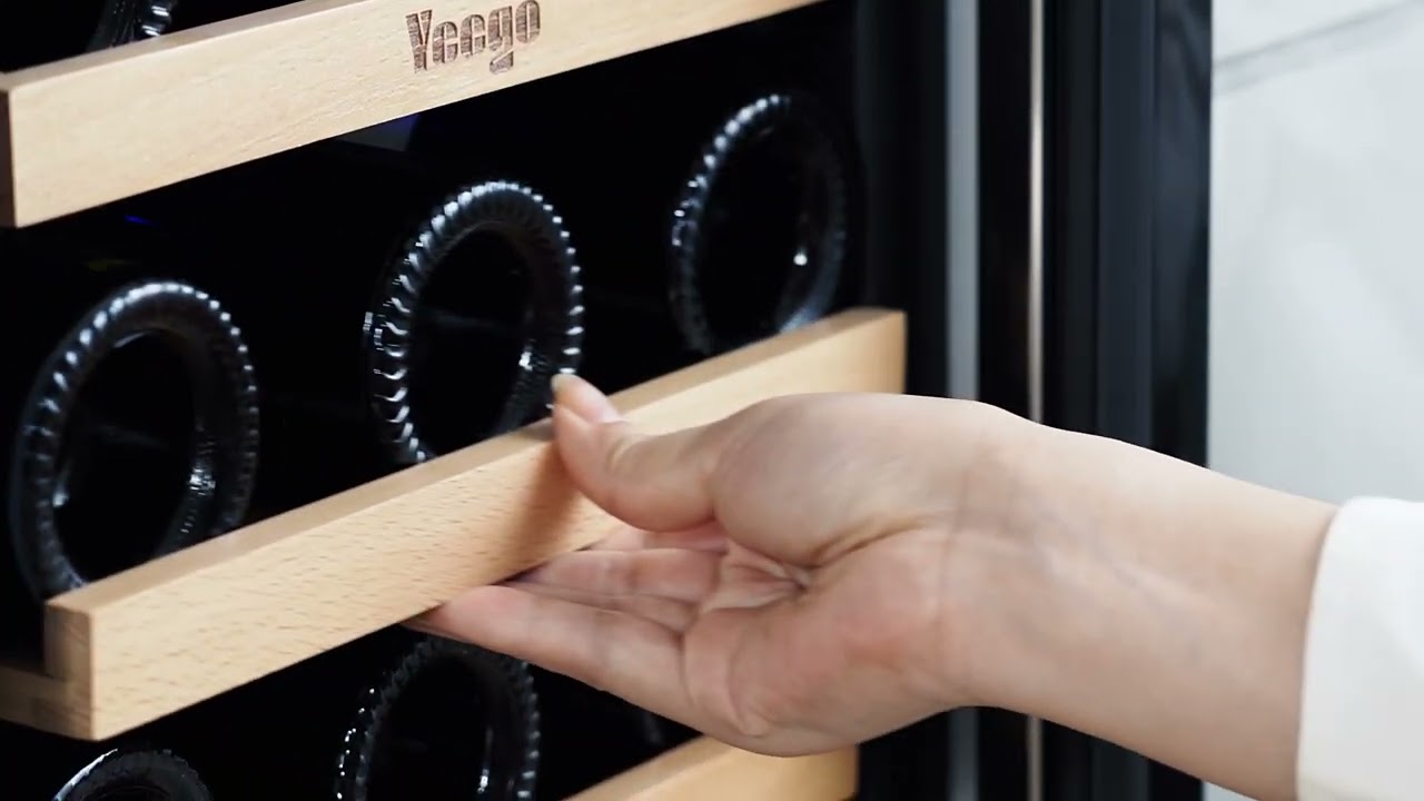 Yeego 15 Inch 33 Bottles Wine Fridge