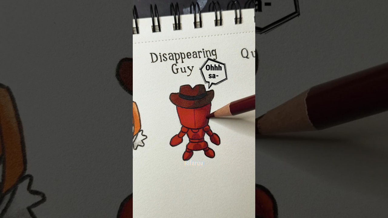 How to draw cute Scratch, Disappearing Guy, Queenie #drawing #tutorial #theamazingdigitalcircus #fyp