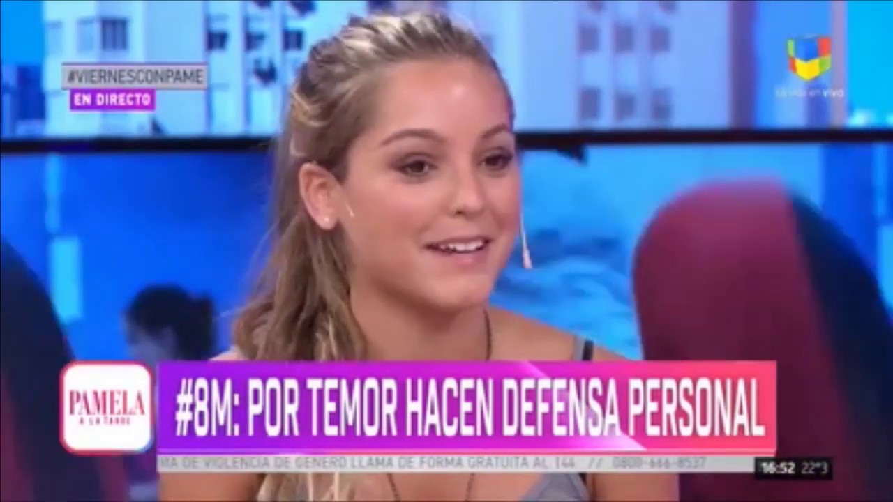 Especial 8M, defensa personal en Pamela la Tarde (08-03-2019)