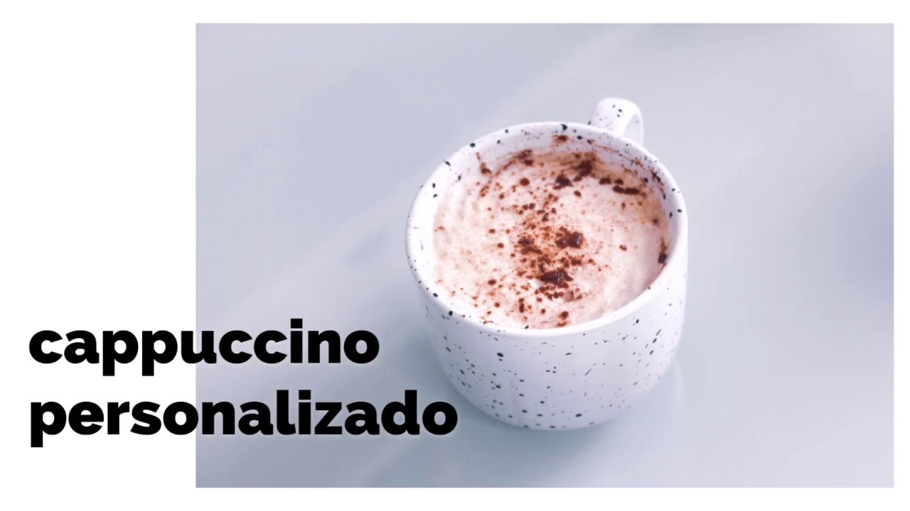 Como preparar cappuccino en casa (personalizado)