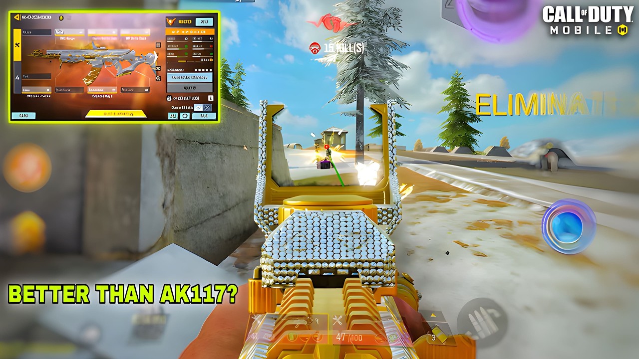 I Replaced AK117 With AK-47 😈 | ZERO SHAKE Long Range AK-47 BR