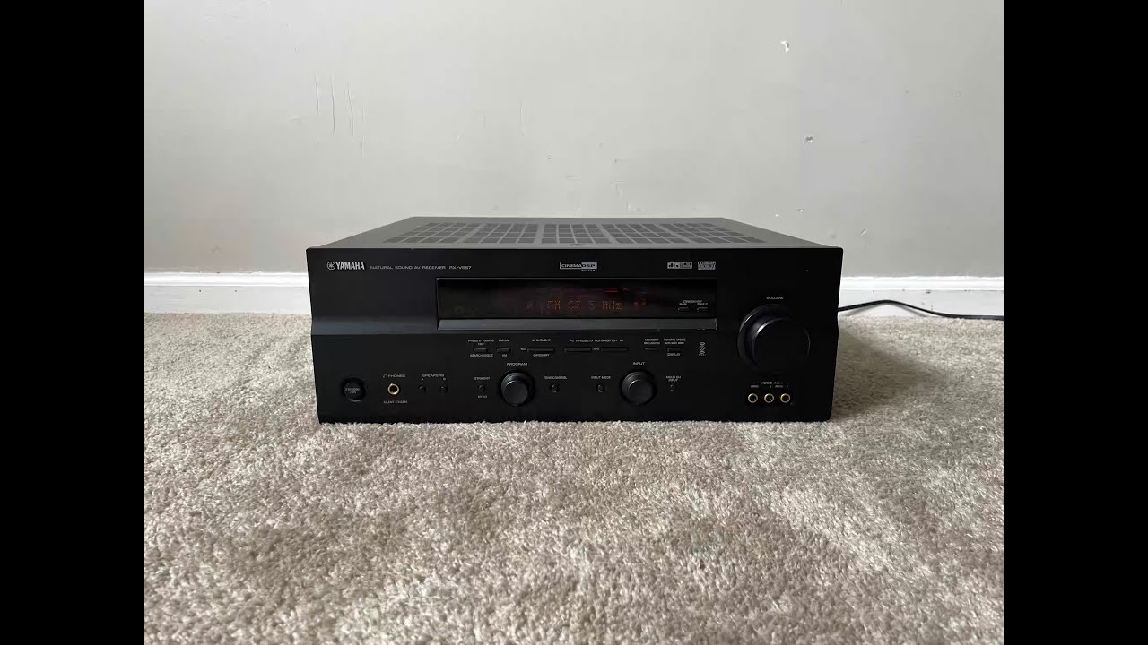 Yamaha RX-V557 6.1 Home Theater Surround Receiver