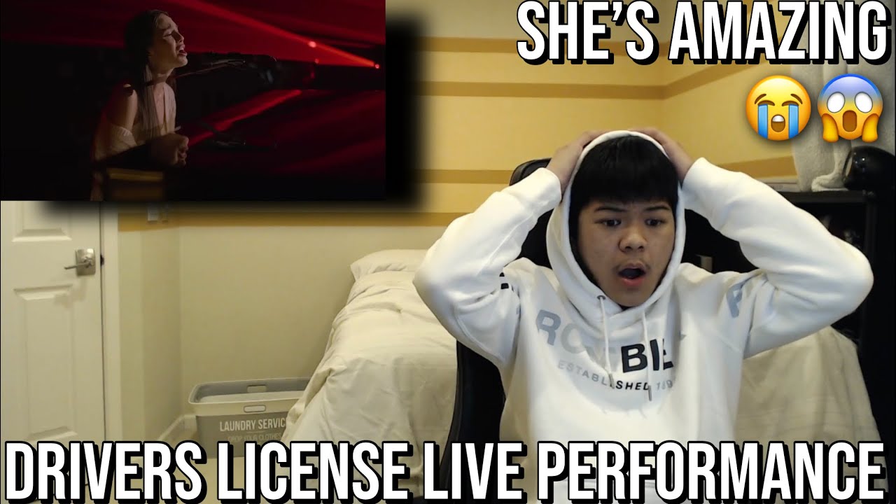 Reacting To Olivia Rodrigo: Drivers License Live Performance | SHE IS SO TALENTED