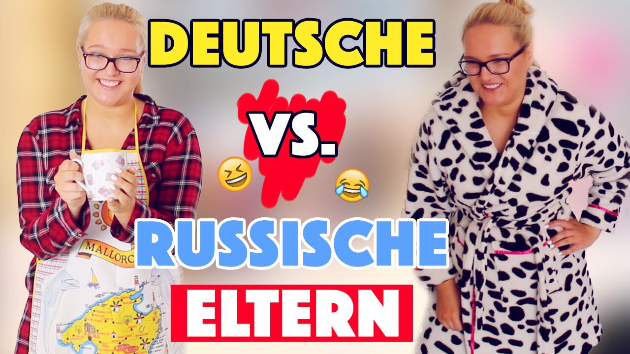 TYPISCH ELTERN: DEUTSCHE vs. RUSSEN | Ausländer Eltern | Annaxo