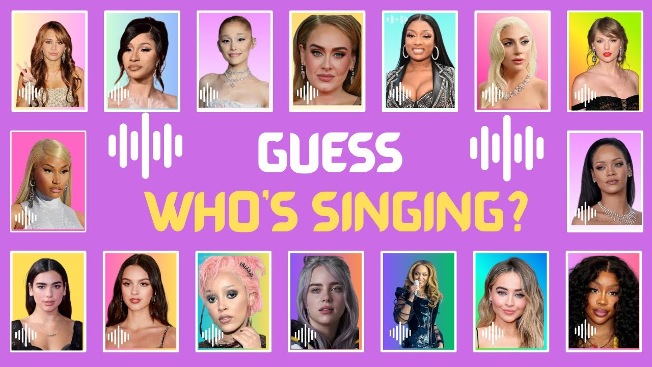 GUESS THE POPULAR FEMALE SONG 2025 🎶 | Song Quiz