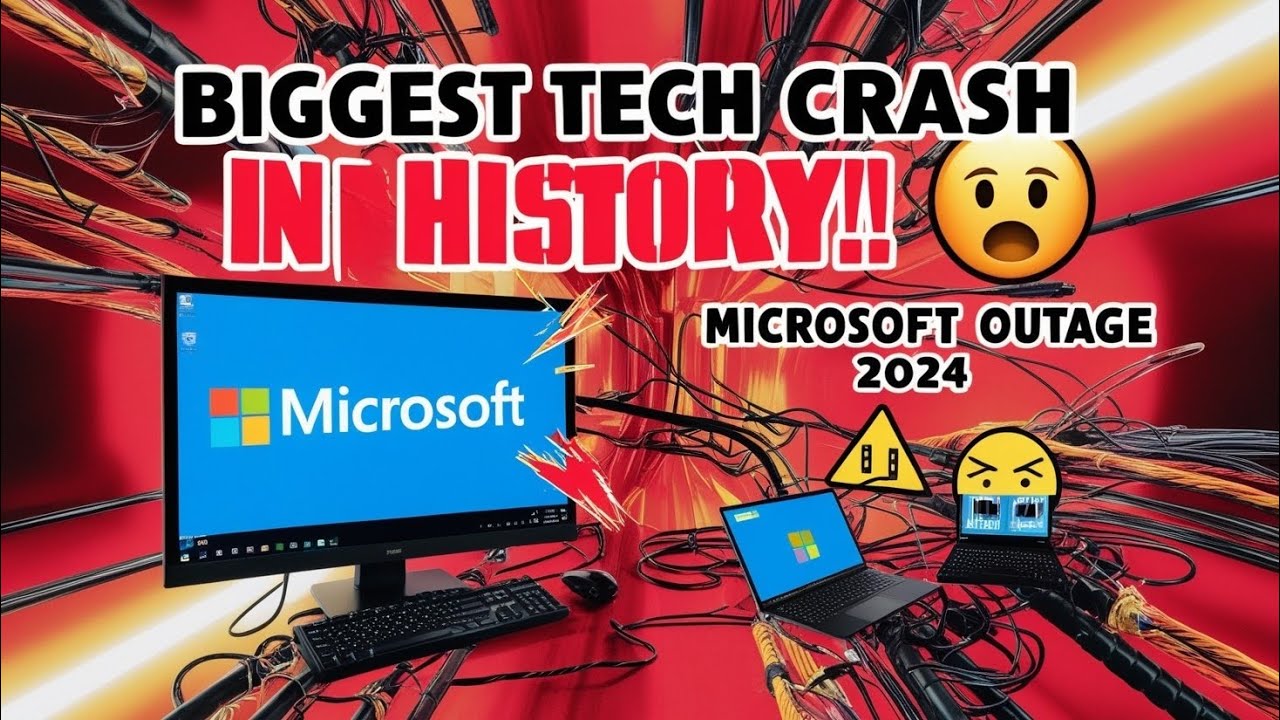 The Biggest Tech Crash in History: The Microsoft Outage of July 19, 2024 | Curious Minds