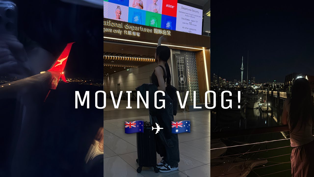 MOVING VLOG! ✈️ | packing, final week in nz, last haps w friends, travel, moving to aus