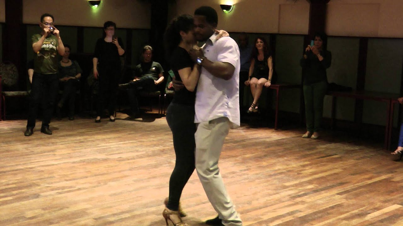 Kizomba demo Utty & Ellen, Café Ronckenstein, Reuver