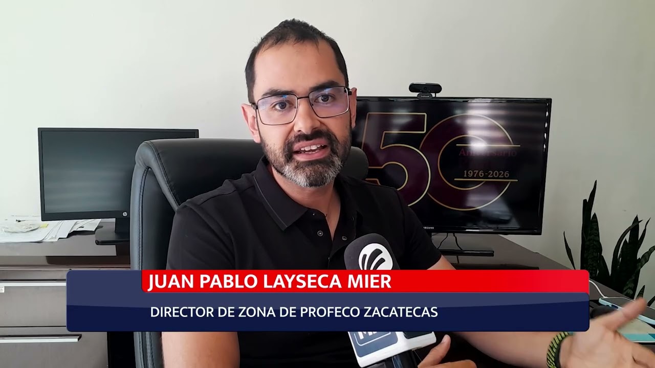 Profeco Zacatecas acumula casi 200 quejas en lo que va de 2026