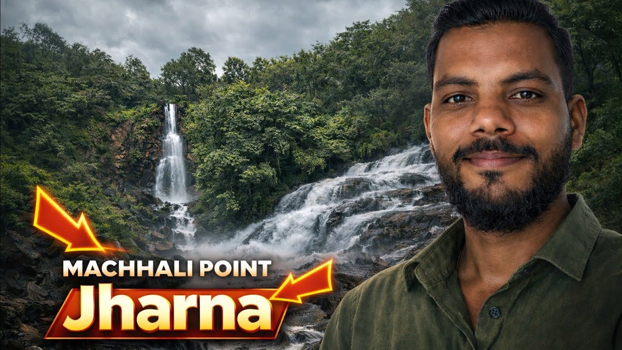 Machhali Point Jharna | Real Beauty of Nature #vlog #video #bharatyatra