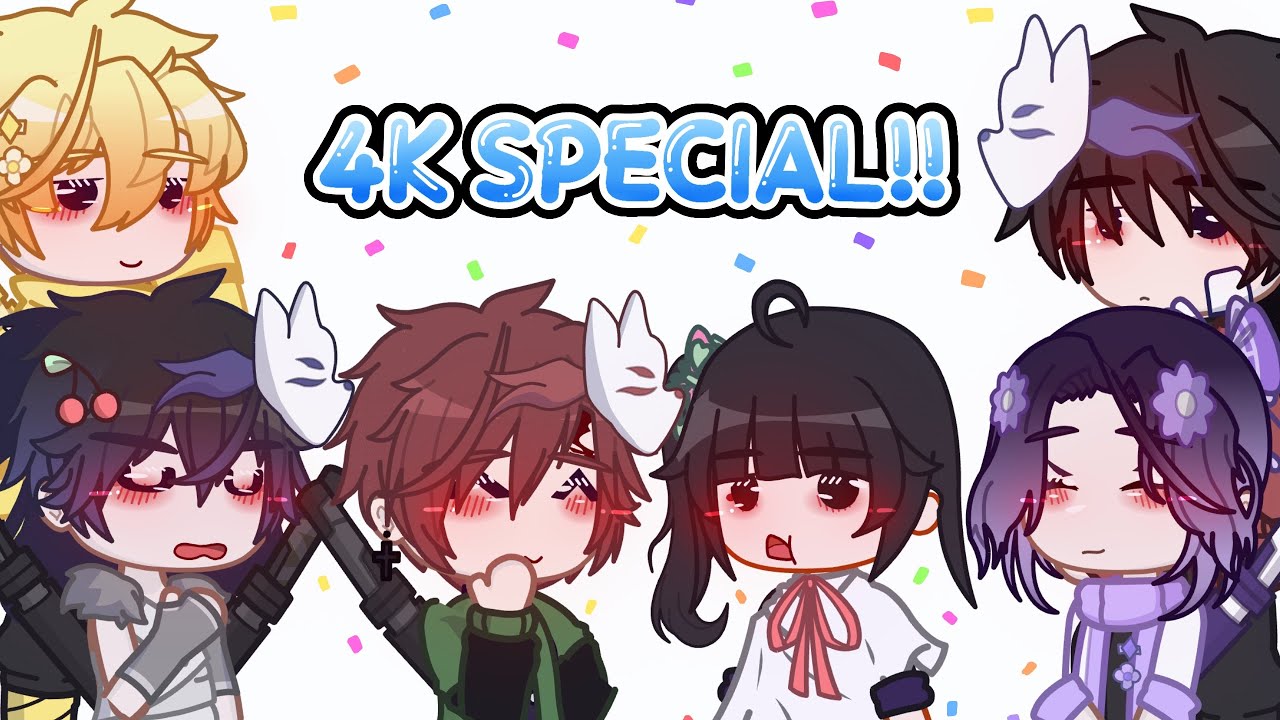 Demon slayer characters reacting to their original design! 4K special!! ❤️