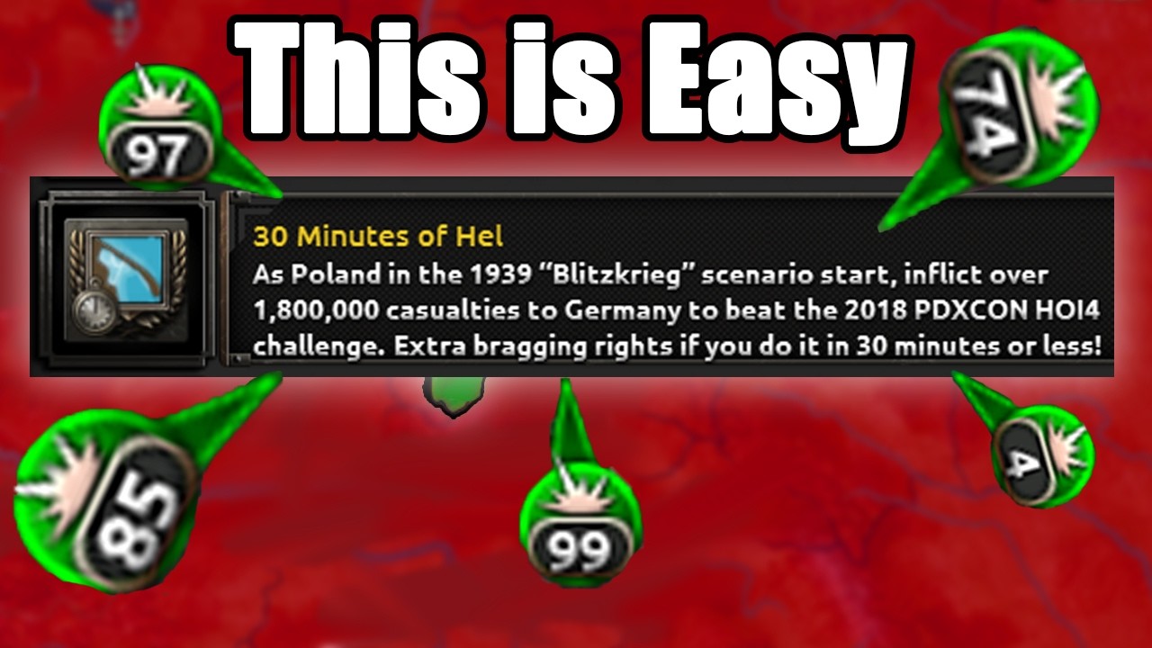 The Hardest HoI4 Achievement is Easy, Actually.
